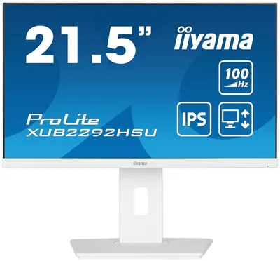 iiyama ProLite XUB2292HSU-W6 Pantalla para PC 21.5" Full HD LED Blanco