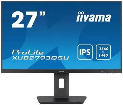iiyama XUB2793QSU-B7 Pantalla PC 27" QHD LED Negro