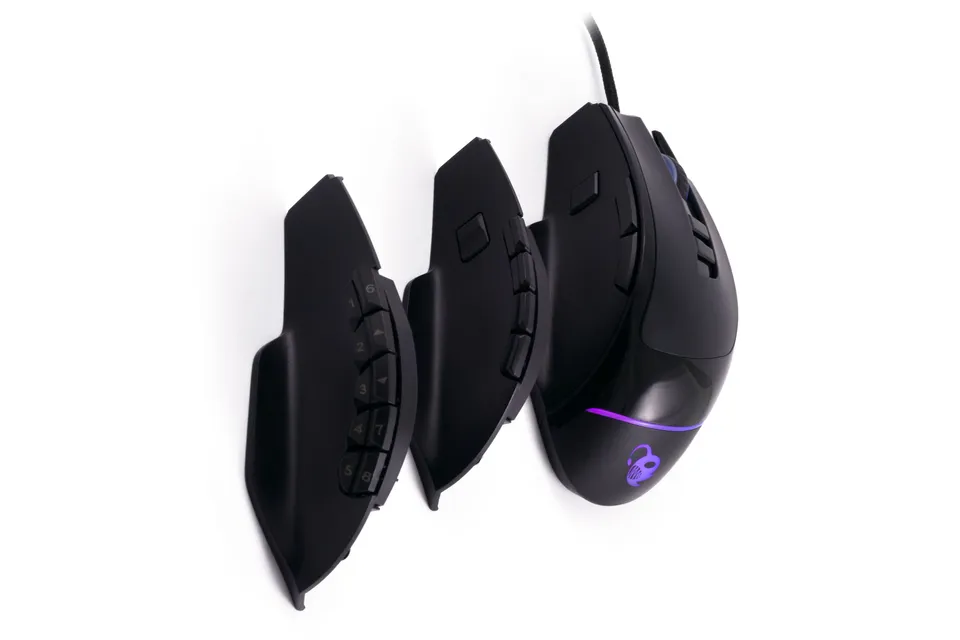 Deep Gaming ProSwap Ratón Óptico 5000 DPI USB Tipo A