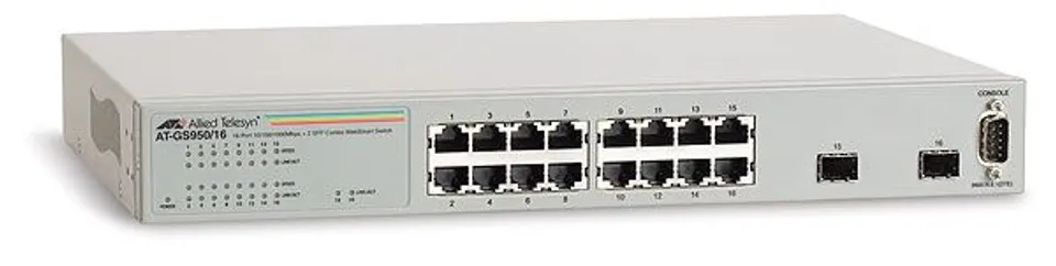 Allied Telesis 16P WebSmart Switch Gestionado