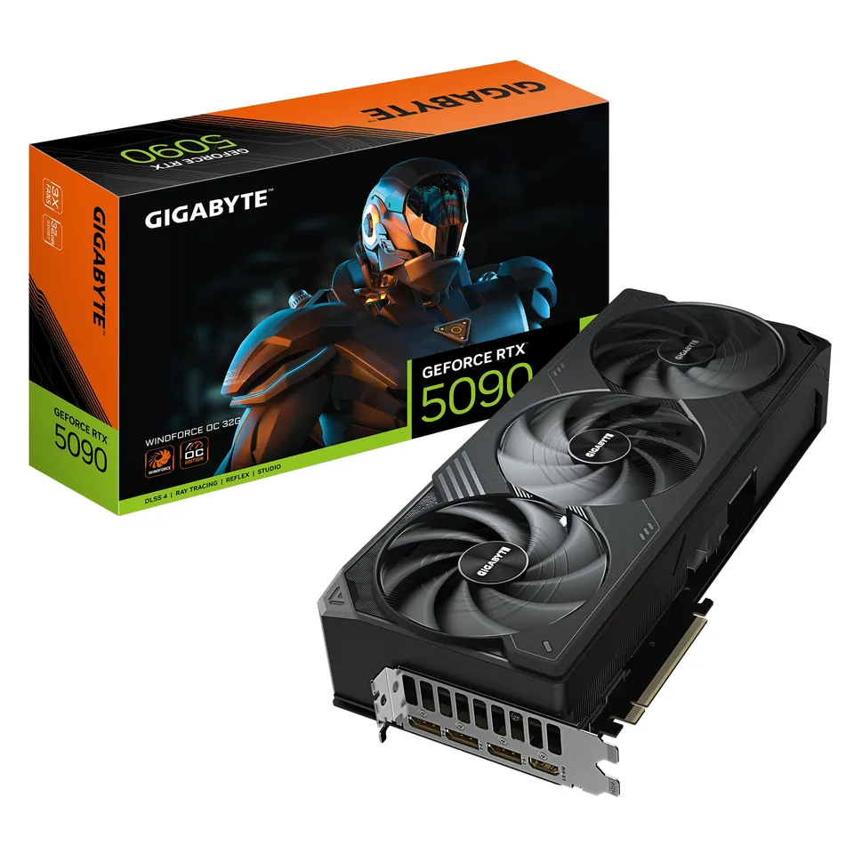 GIGABYTE GeForce RTX 5090 WINDFORCE OC32G GV-N5090WF3OC-32GD