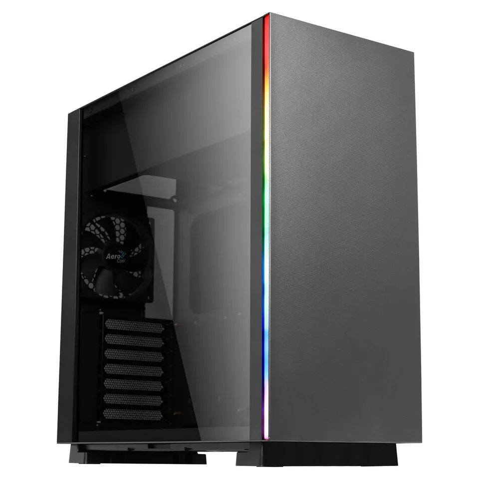 Aerocool Glo Midi Tower Negro