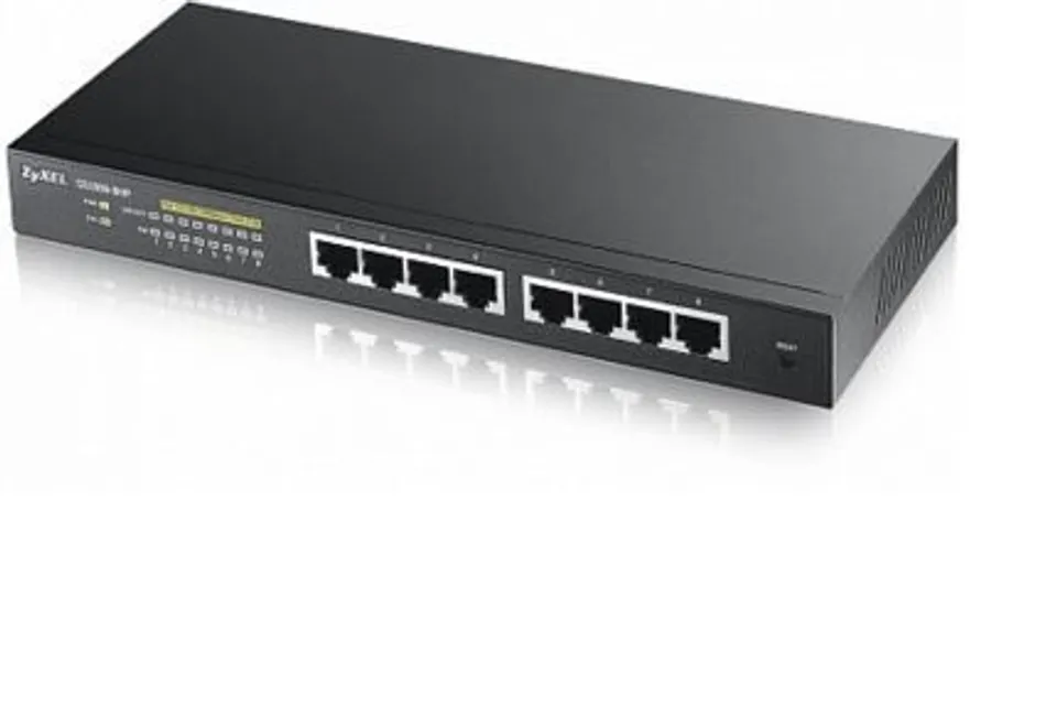 Zyxel GS1900-8HP Switch gestionado Gigabit Ethernet PoE Negro