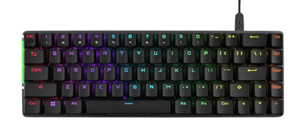 ASUS ROG Falchion Ace Teclado USB QWERTY Inglés Negro