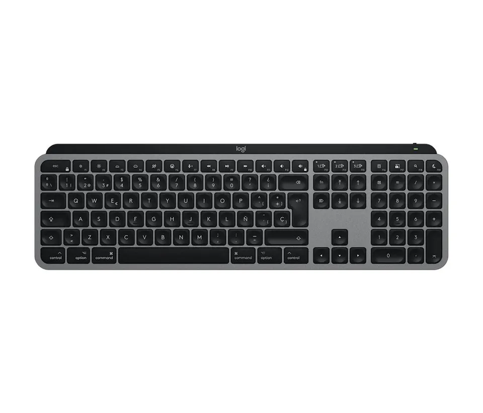 Logitech MX Keys S Mac Bluetooth QWERTY Español Gris