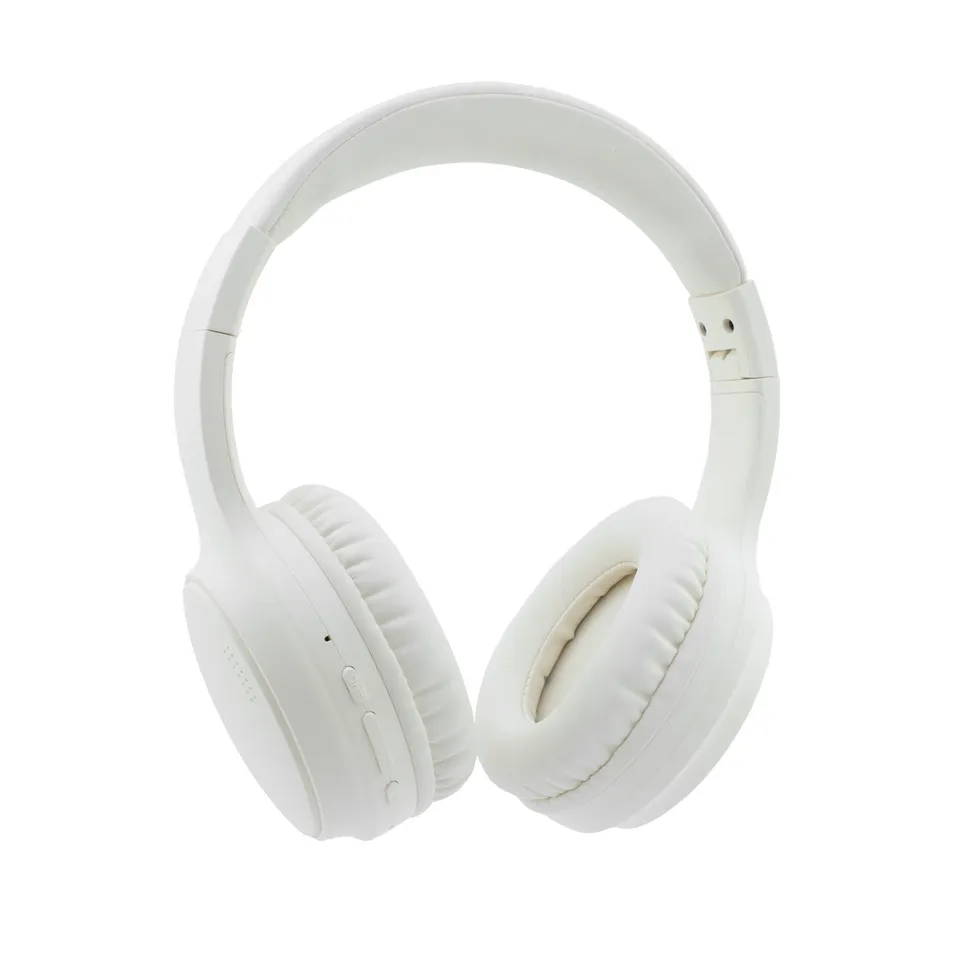 CoolBox AIR-40 Auriculares 2-en-1 Bluetooth/USB-C Beige
