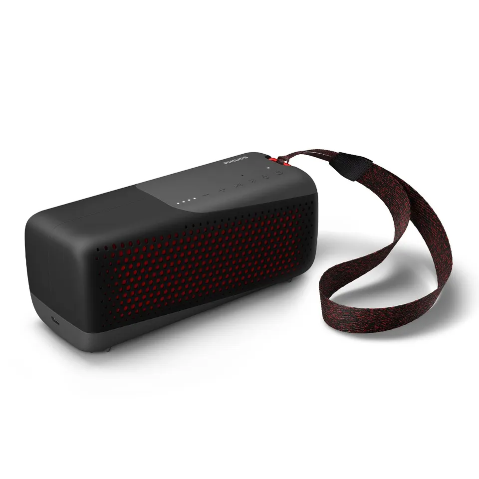 Philips Altavoz Monofónico Portátil Inalámbrico 10 W Negro