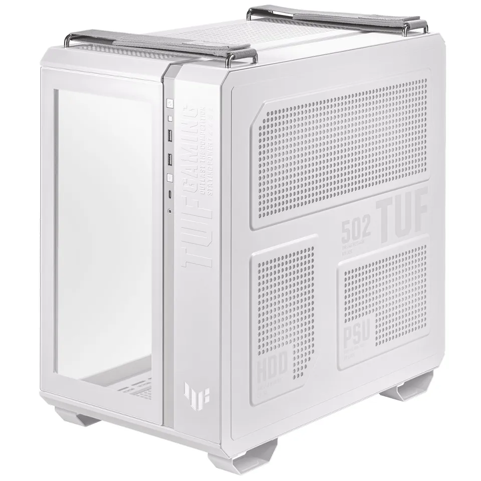 ASUS TUF Gaming GT502 PLUS Torre Midi Blanco