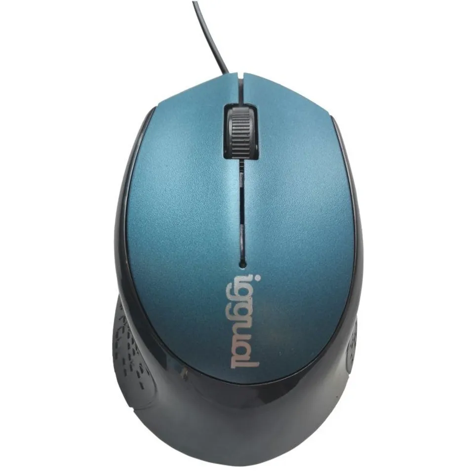 iggual IGG317556 Ratón Óptico Oficina USB-A Derecha 800 DPI