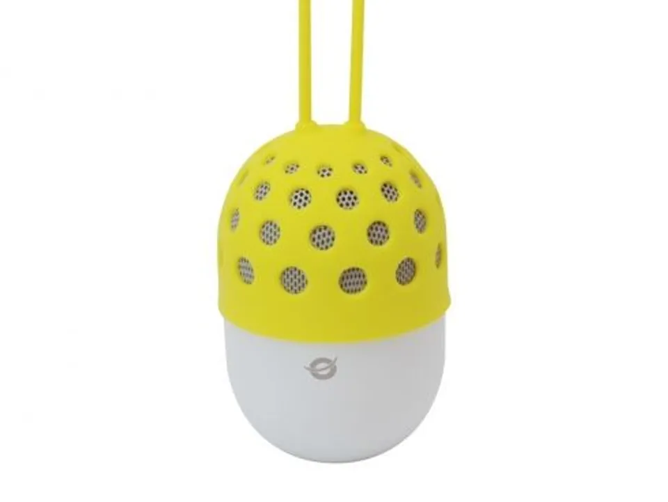 Conceptronic CSPKBTWPHLY altavoz fiesta 3W Blanco/Amarillo