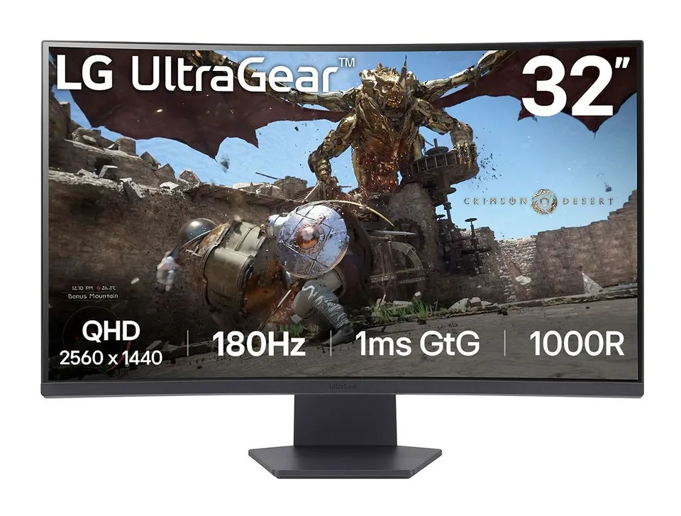 LG 32GS60QC-B Pantalla PC 31.5" 2560x1440 LCD Negro