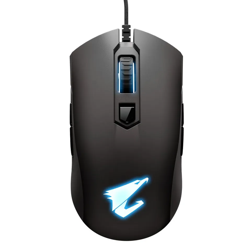 GIGABYTE AORUS M4 Ratón Gaming Óptico 6400 DPI Ambidextro