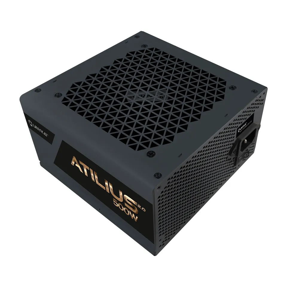 UNYKAch ATX Atilius 2.0 500W 80+ Bronze Negro PSU