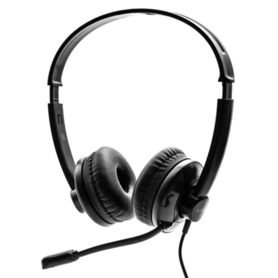 Nilox Auriculares Estéreo USB 2.0 con Micrófono