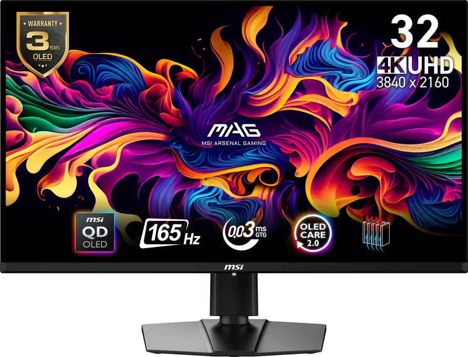 MSI MAG 321UP QD-OLED 31.5” 4K 3840x2160 Negro