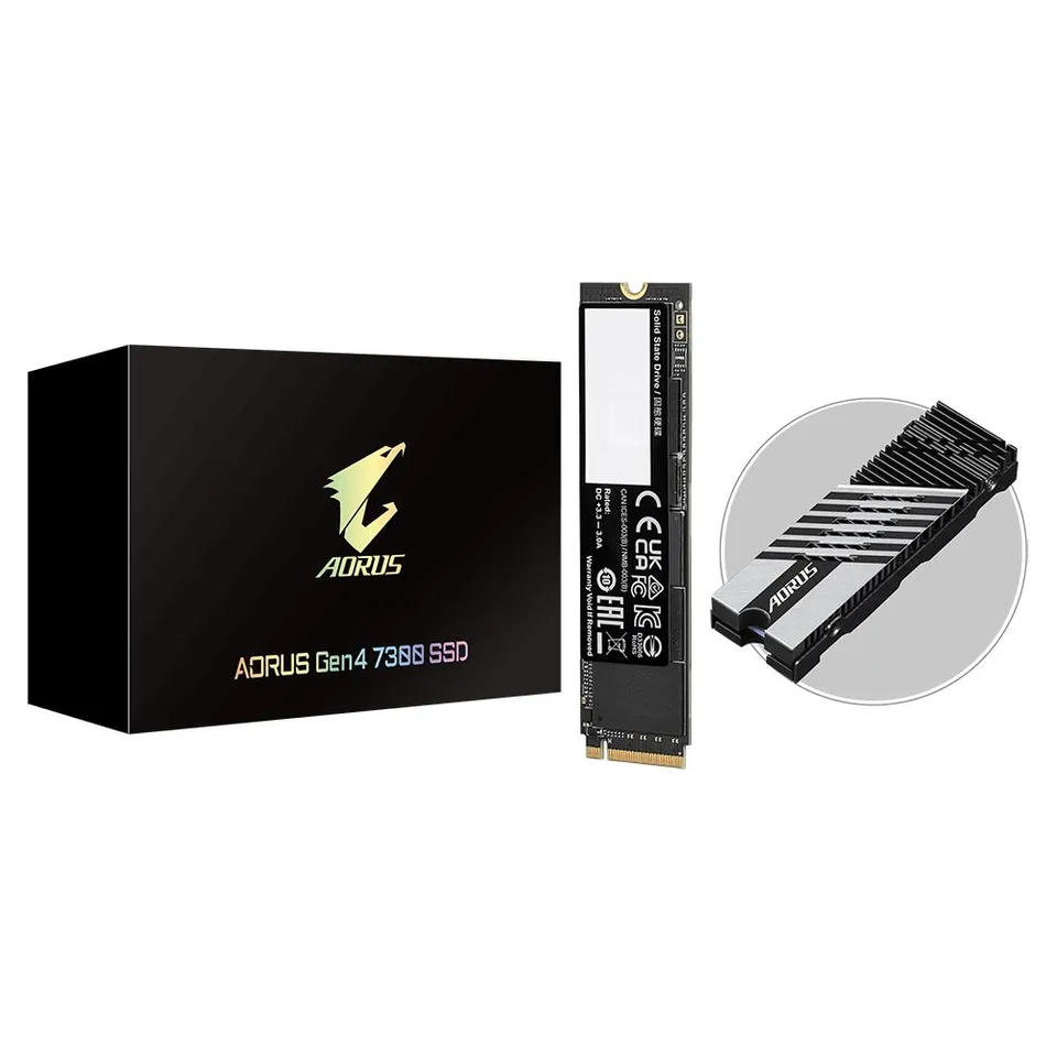 GIGABYTE AORUS Gen4 7300 1TB M.2 PCIe 4.0 NVMe