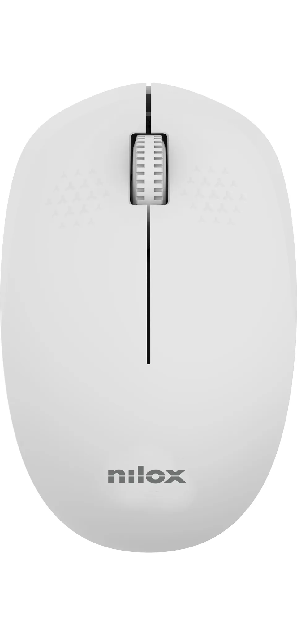 Nilox Ratón Wireless 1000 DPI 3 botones Gris