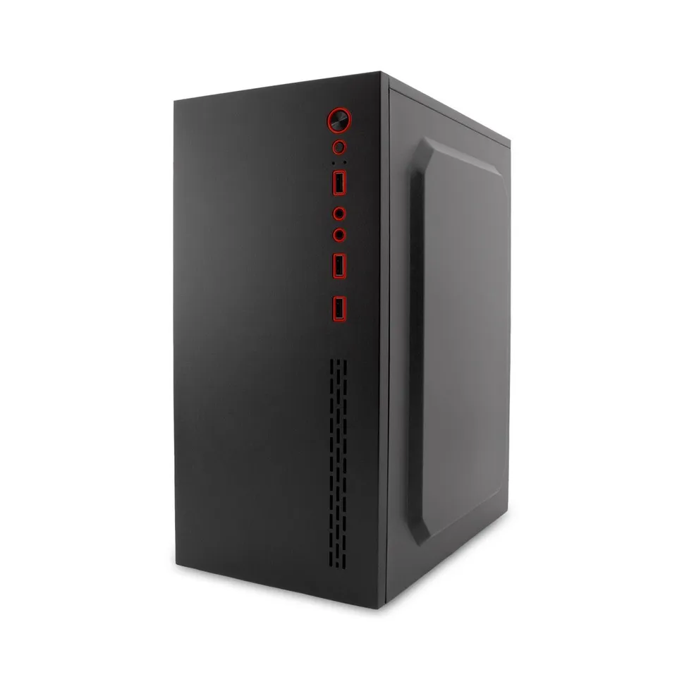 CoolBox PCC-MPC45-1 Carcasa Sobremesa Negra Fuente 500W