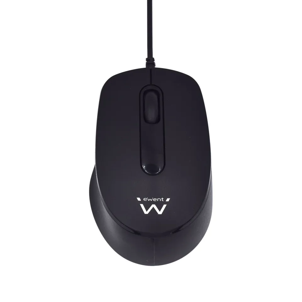 Ewent EW3159 Ratón Oficina Ambidextro USB Óptico 1000 DPI
