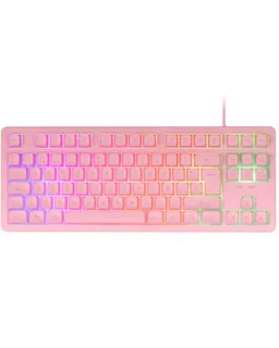Mars Gaming MK023 Teclado Gaming TKL H-Mech RGBFR Rainbow Anti-ghosting Rosa Español