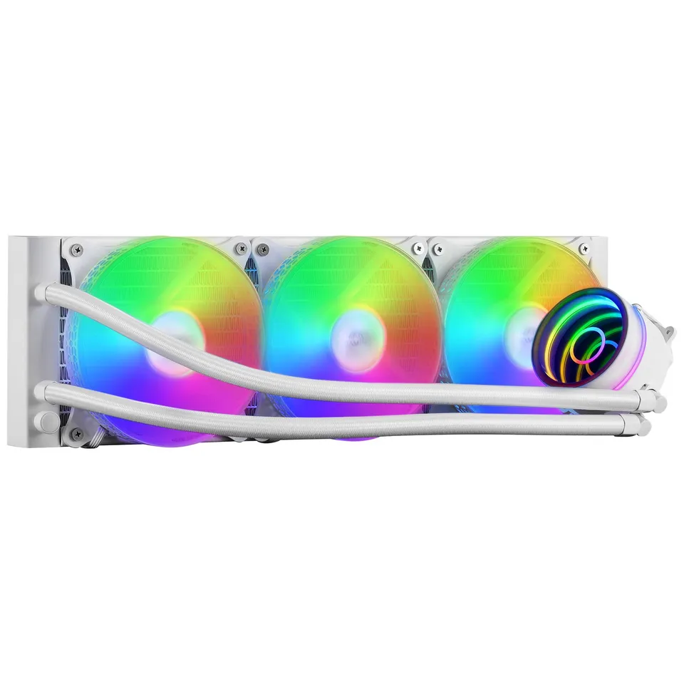 Mars Gaming ML-ONE360 Blanco RL CPU TDP 550W Espejo Infinito