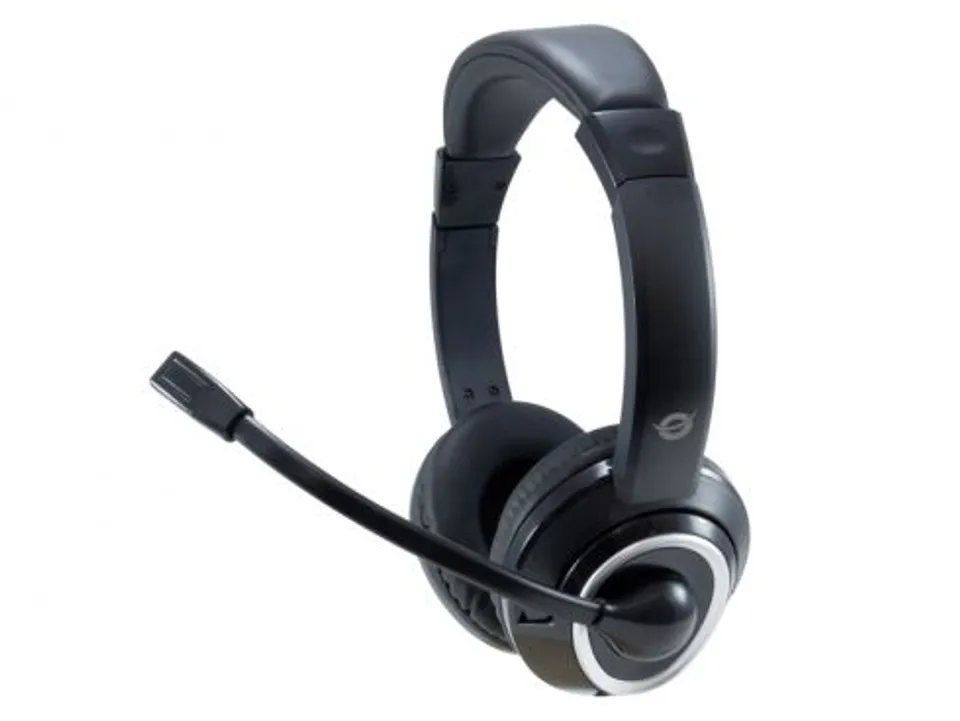 Conceptronic POLONA02B Auriculares Gaming Alámbricos Negro