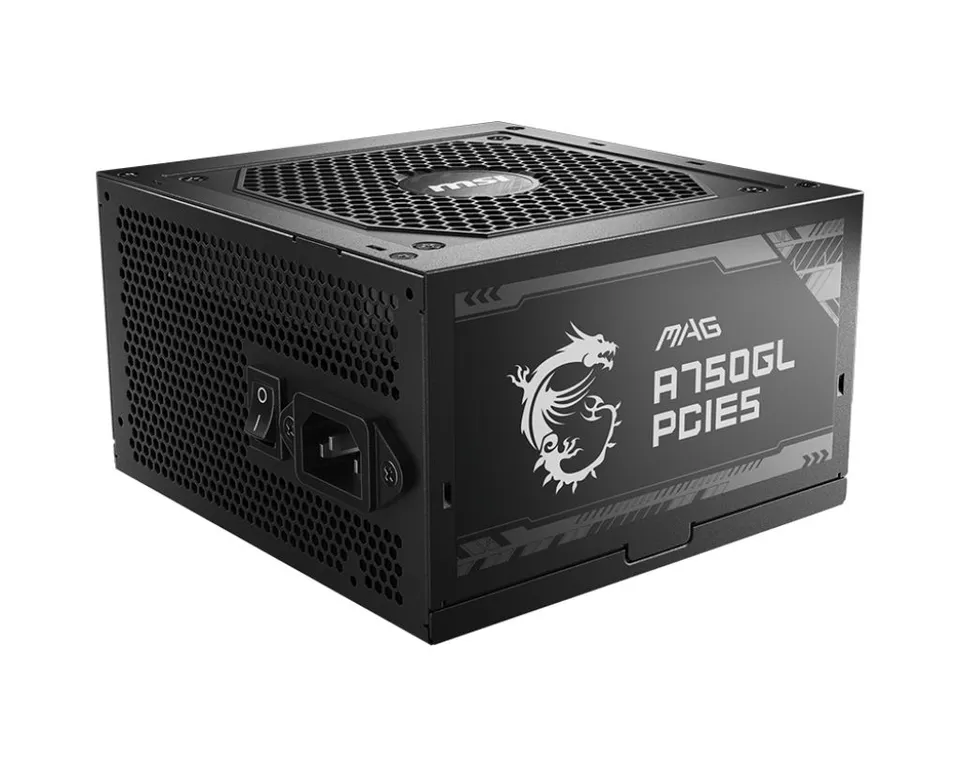 MSI MAG A750GL PCIE5 750W 80+ Gold Fuente ATX Negra