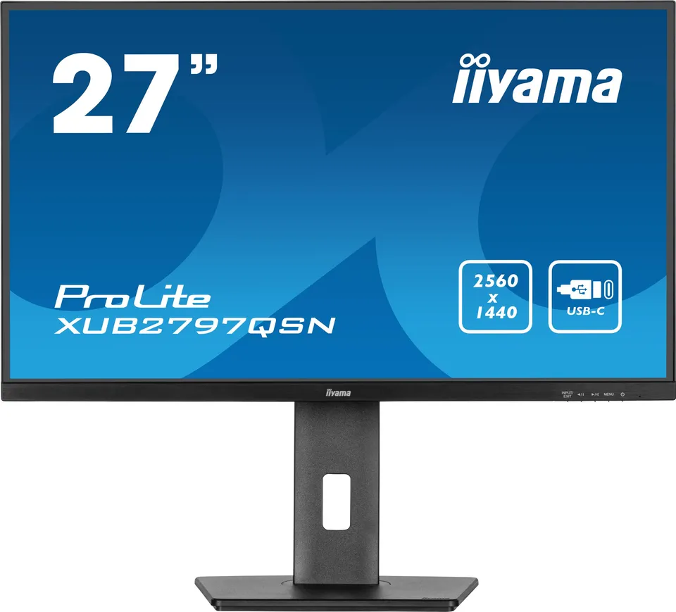 iiyama ProLite XUB2797QSN-B1 27" WQHD LED Monitor Negro