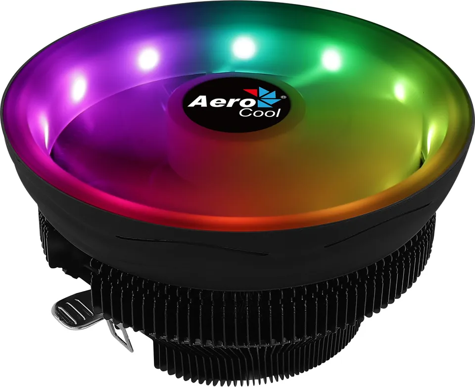 Aerocool Core Plus Procesador Enfriador 13,6 cm Negro/Blanco