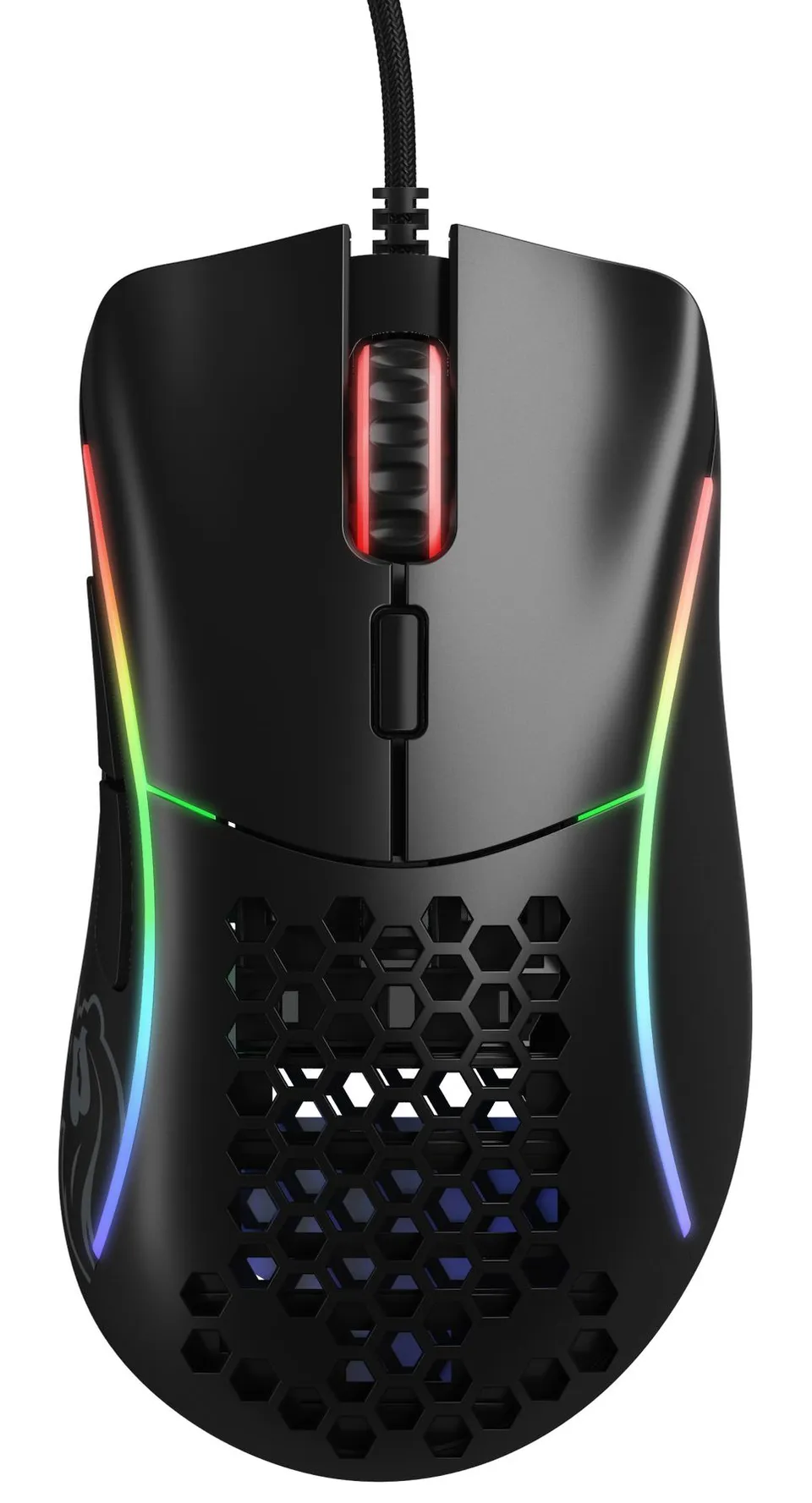 Glorious Gaming Model D Minus Ratón Derecho USB-A 3200 DPI