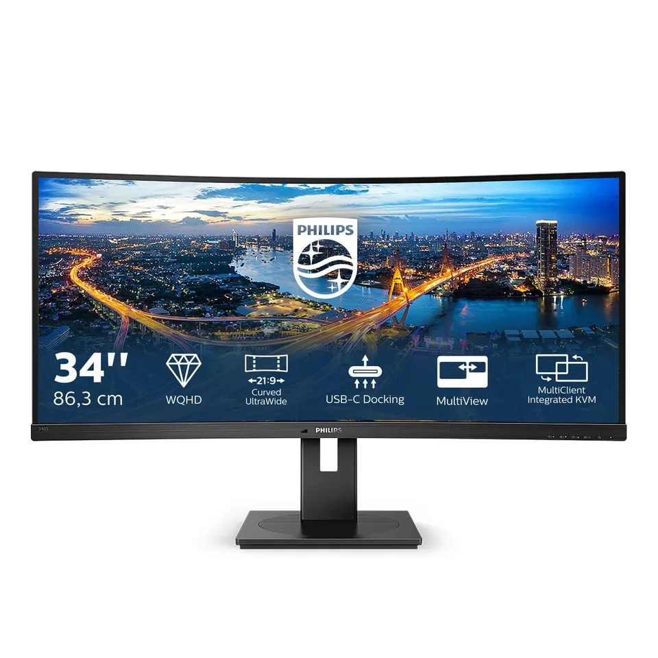Philips B Line 346B1C/00 pantalla PC 34" 3440×1440
