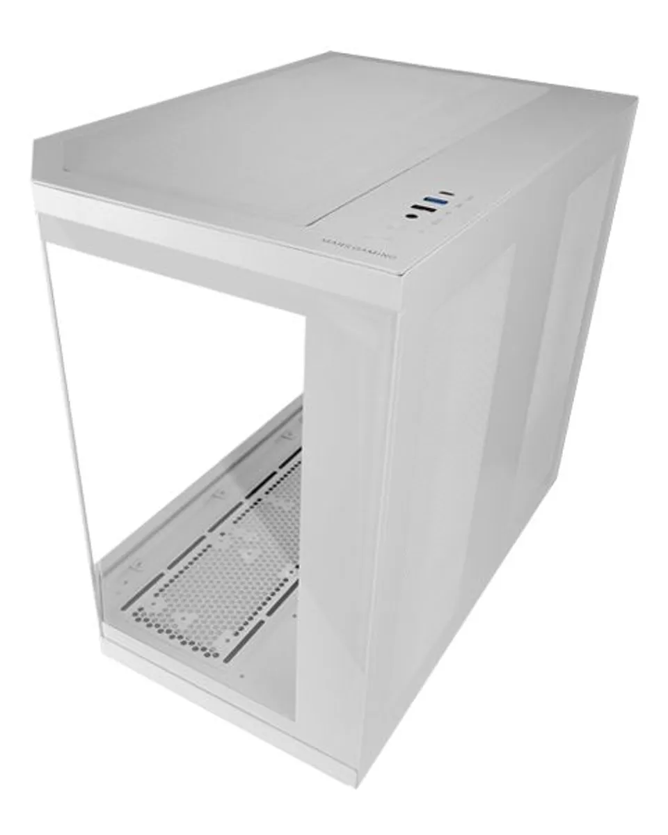Mars Gaming MC-3TCORE ATX Blanco Triple Ventana Cristal