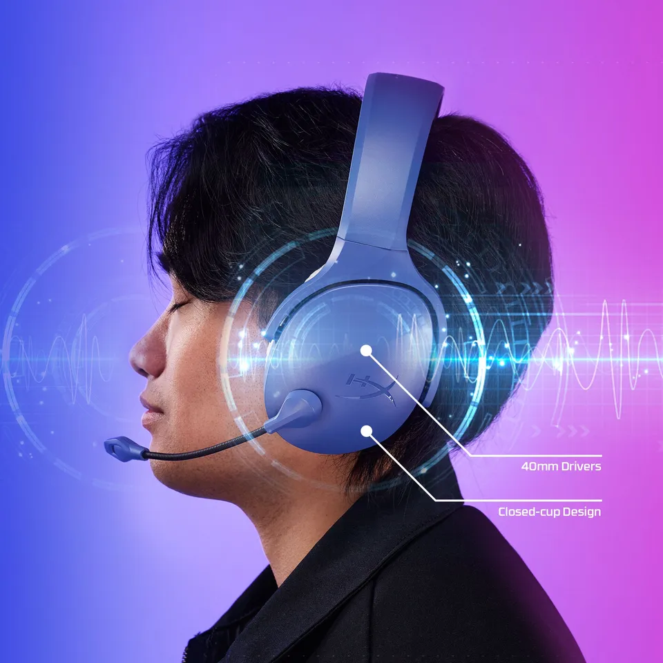 HyperX Cloud Jet Auriculares Gaming Inalámbricos Negro