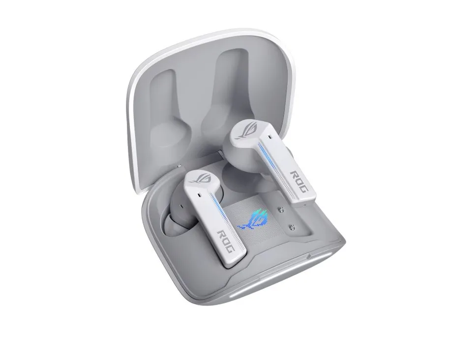 ASUS ROG Cetra True Wireless Moonlight White Gaming Earbuds