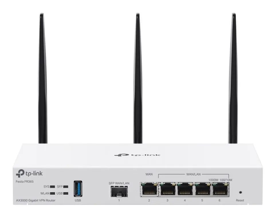 TP-Link FESTA FR365 Router Inalámbrico Dual-Band Gigabit Ethernet Blanco