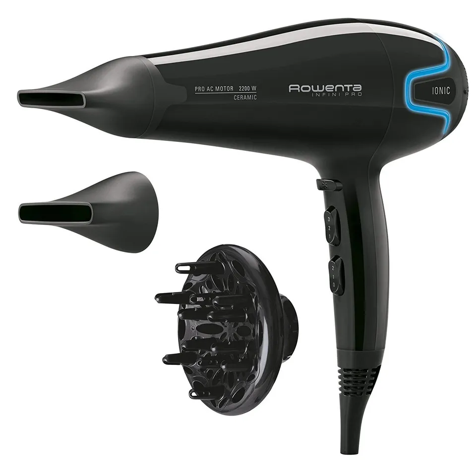 Rowenta CV8730 Secador de Pelo 2200W Negro