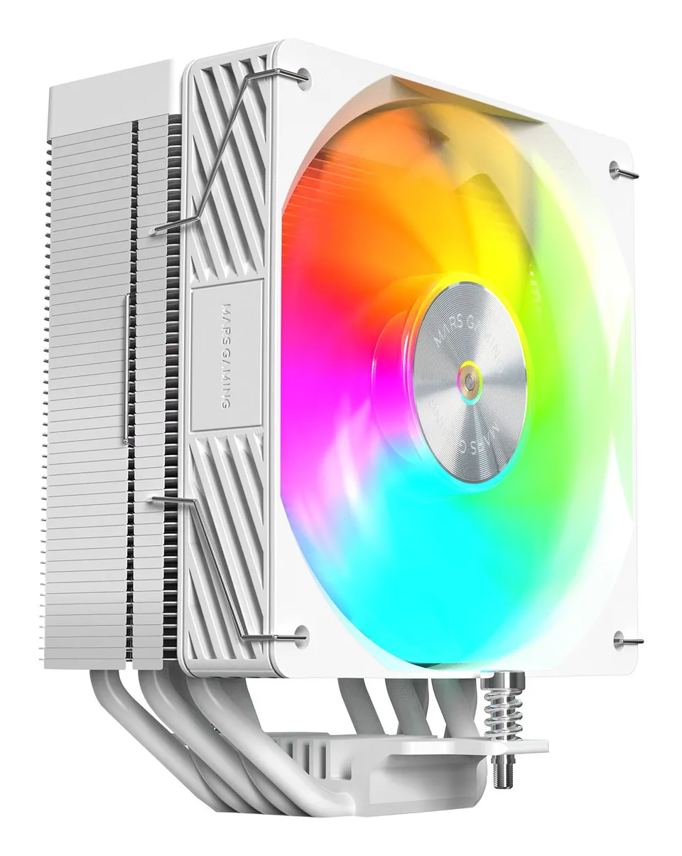 Mars Gaming MCPUX5ARGBW Refrigeración CPU ARGB 120mm Blanco