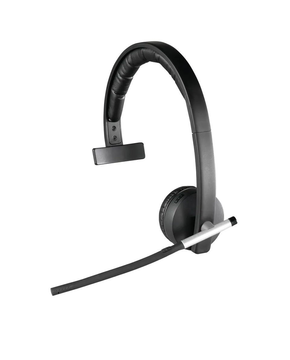 Logitech H820e Auriculares Inalámbricos Base de Carga Negro