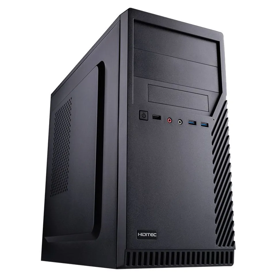 Hiditec CHA010012 Carcasa Micro Torre Negro