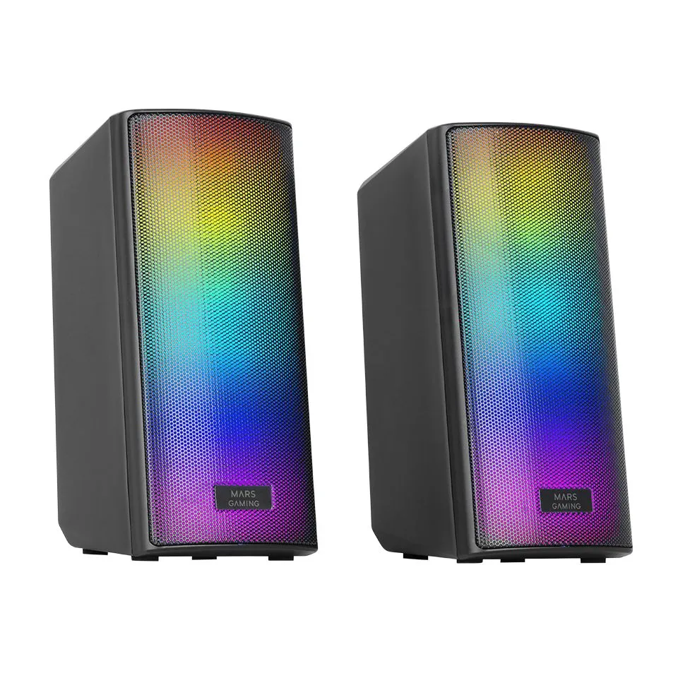 Mars Gaming MSRGB2 Altavoces Bluetooth 5.3 15W DSP RGB