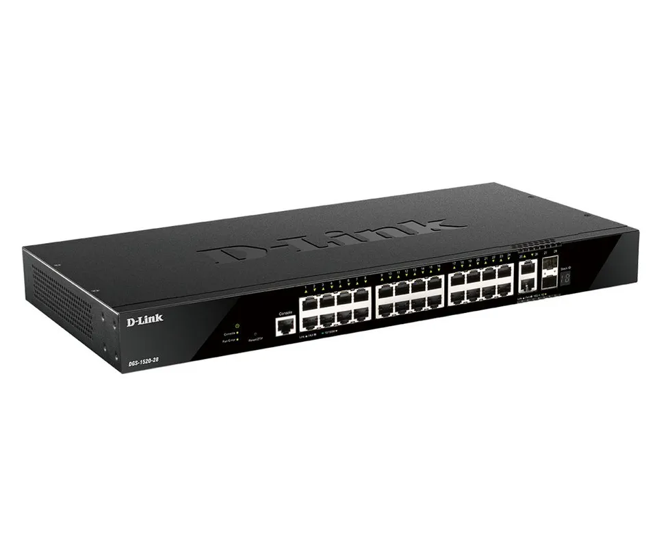 D-Link DGS-1520-28/E Switch Gestionado L3 10G Ethernet