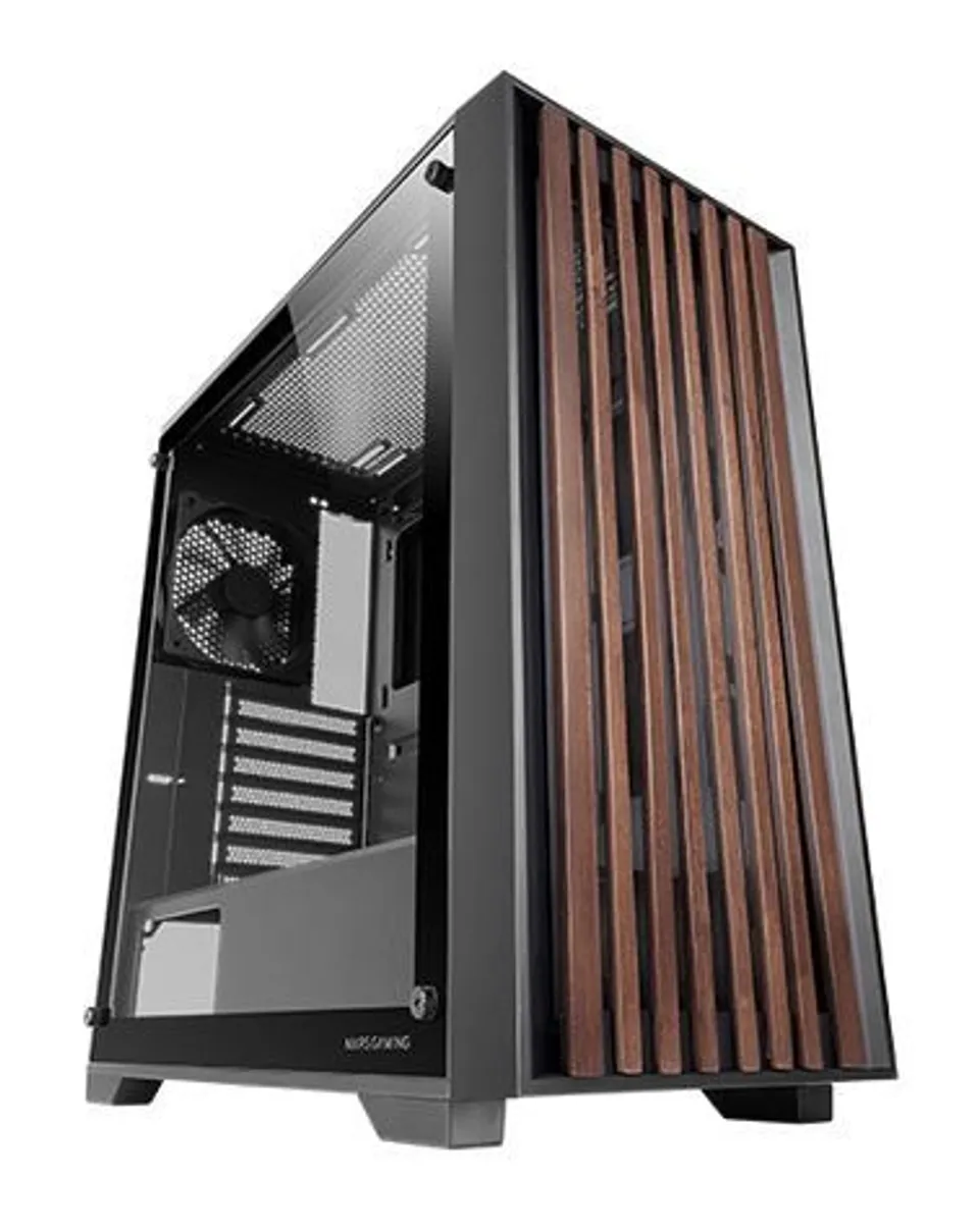 Mars Gaming MC-WOOD Torre Midi Negra