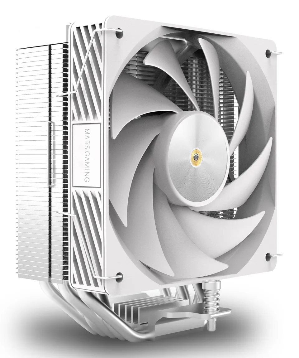 Mars Gaming MCPUX5W Refrigerador de aire 12 cm Blanco