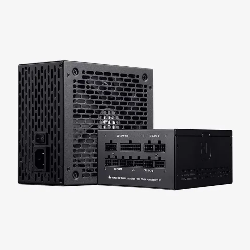 Hiditec BZX650 650W 20+4-pin ATX Fuente Alimentación Negra