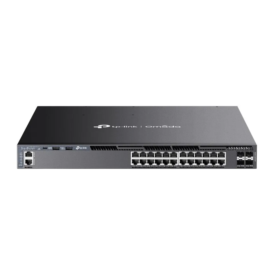TP-Link Omada SG6428XHP Switch Gestionado L3 Gigabit Ethernet PoE 1U Negro