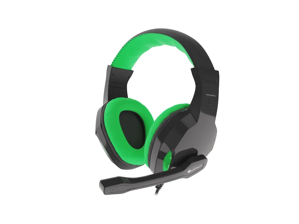 GENESIS ARGON 100 Auriculares Alámbricos Diadema Negro-Verde