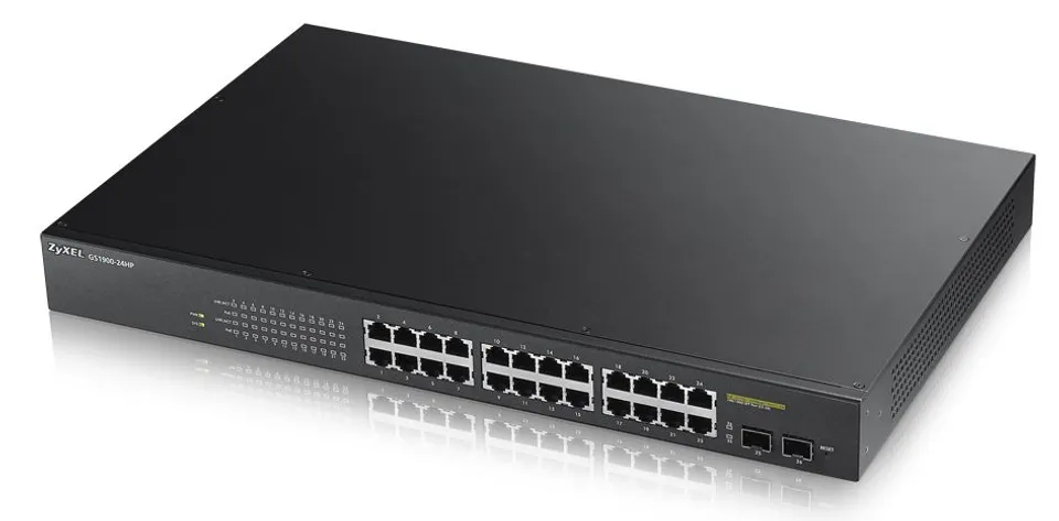 Zyxel GS1900-24HP Switch gestionado L2 PoE Ethernet Negro
