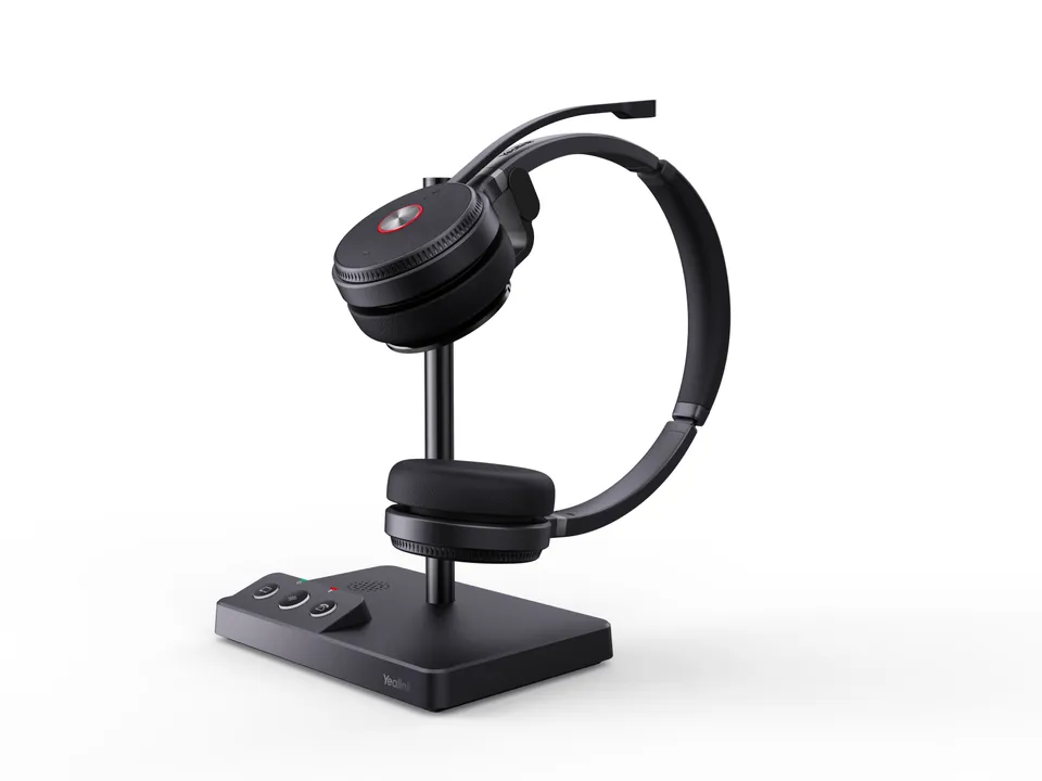 Yealink WH62 Dual UC Auriculares Inalámbricos Diadema MicroUSB Base Carga Negro