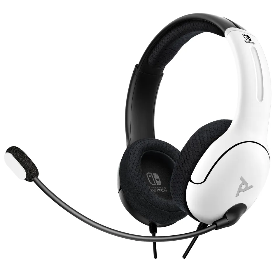 PDP LVL40 Auriculares Gaming Diadema Alámbrico Negro/Blanco