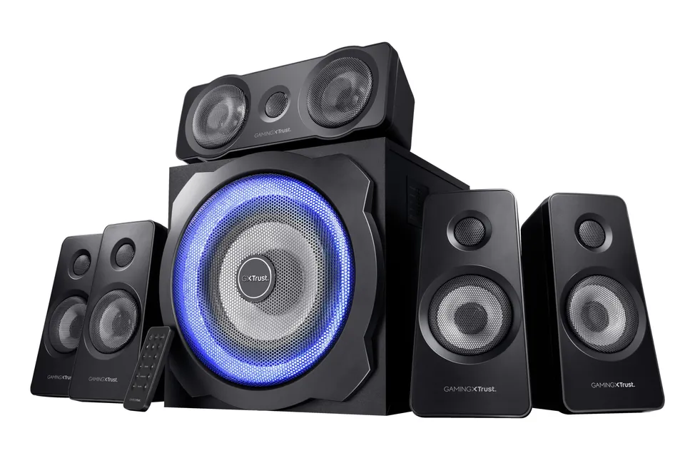 Trust GXT 658 Tytan 5.1 Altavoces 90W Negro